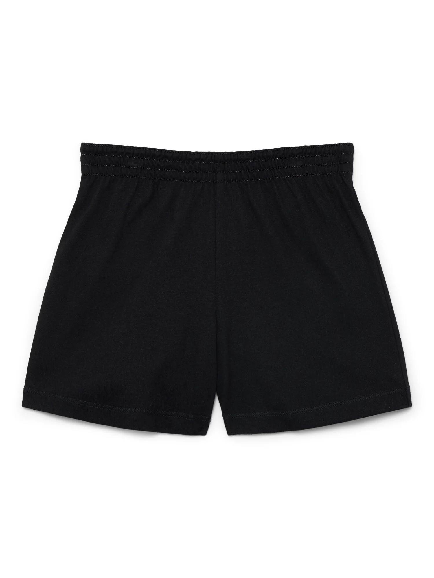 Wonder Nation Girls Kid Tough Knit Shorts, Sizes 4-18 & Plus | Walmart (US)