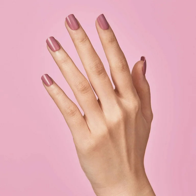 KISS imPRESS  Press on Nails, Petal Pink, Pink, Short Squoval, 30 Count | Walmart (US)