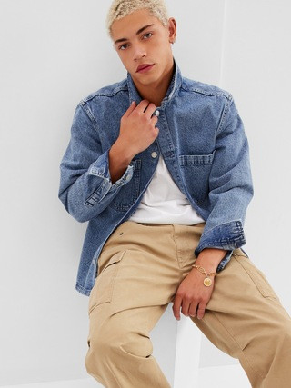 Denim Utility Overshirt | Gap (US)