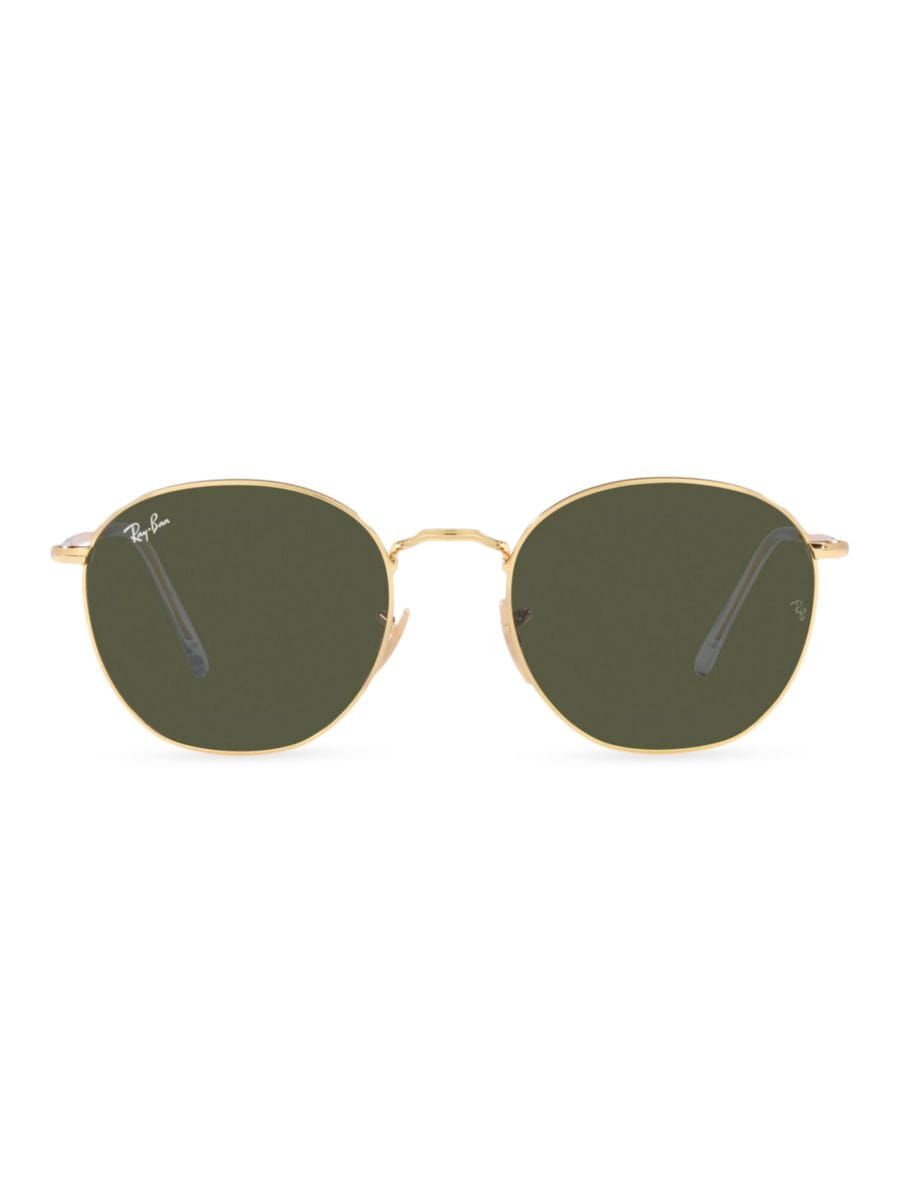 Round Metal Sunglasses | Saks Fifth Avenue