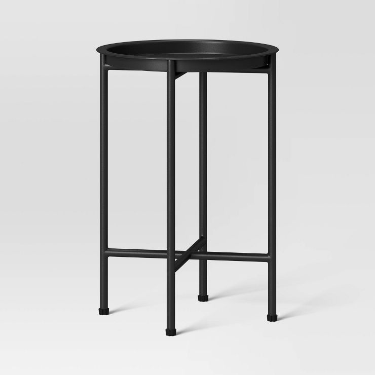 Iron Outdoor Plant Stand Black - Threshold™ | Target