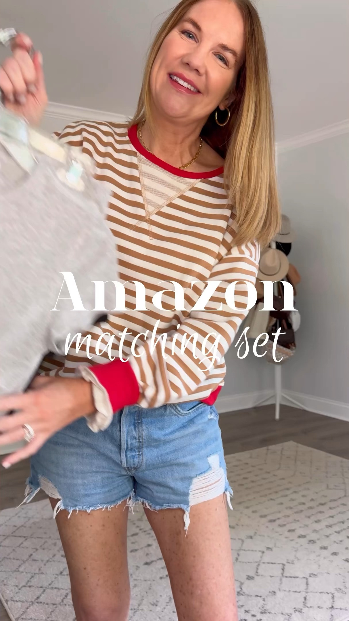 My new favorite Amazon set is on deal for Prime Day!

For reference, I’m 5’7” and  about 135lbs and I wear a medium. Everything is linked in my Amazon storefront and my LTK page!

Amazon fashion 2024, Amazon must haves, Amazon outfit, Amazon try on, Amazon deals, prime day 2024, how to style, matching set, travel outfit, over 40 fashion, what to pack, elevated casual outfit 

#LTKOver40 #LTKSummerSales #LTKVideo