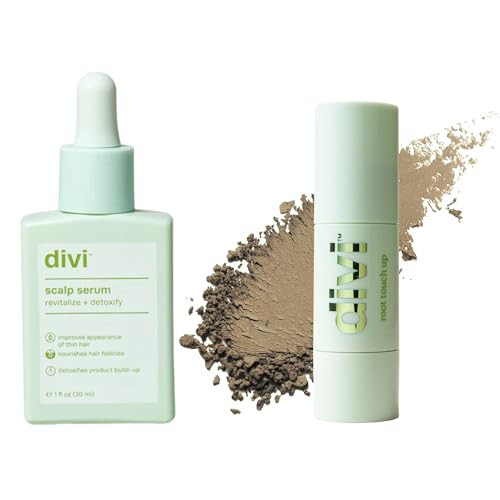 Divi Scalp Rescue Kit – 30ml Scalp Serum & Root Touch-Up – Conceal Roots, Greys, and Thinning Areas – Blonde | Amazon (US)