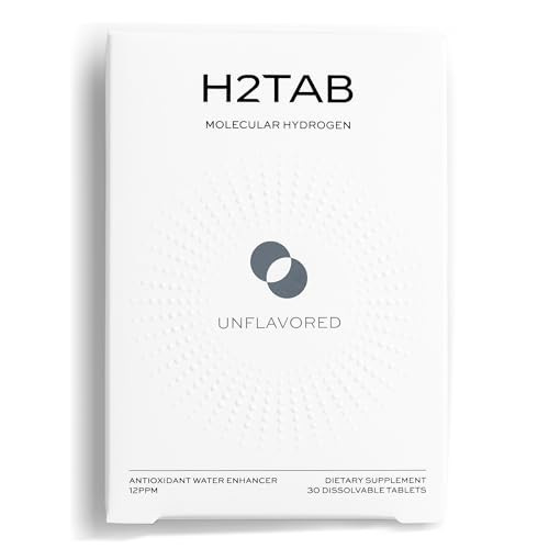 Molecular H2TAB Hydrogen Tablets with Magnesium -12 PPM Hydrogen Tablets for Drinking Water -Rich in Antioxidants, Supports Cellular Health, Recovery & Cognitive Function (30 Counts, Unflavored) | Amazon (US)