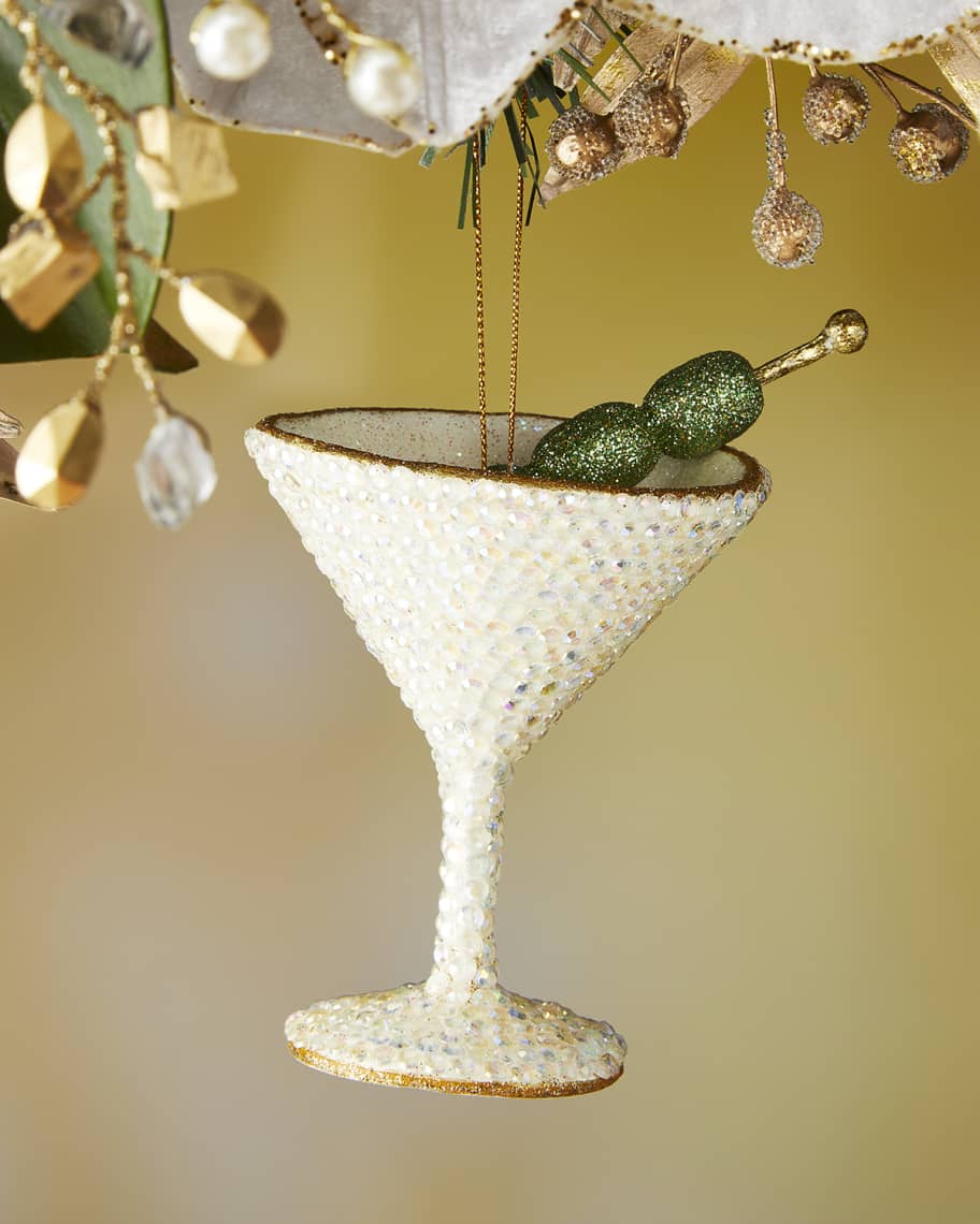 Jeweled Martini Holiday Ornament | Neiman Marcus