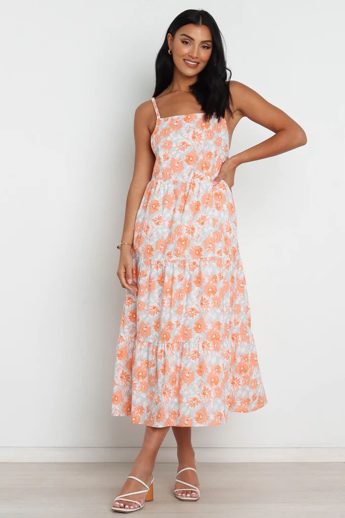 Tawo Dress - Orange Floral | Petal & Pup (US)