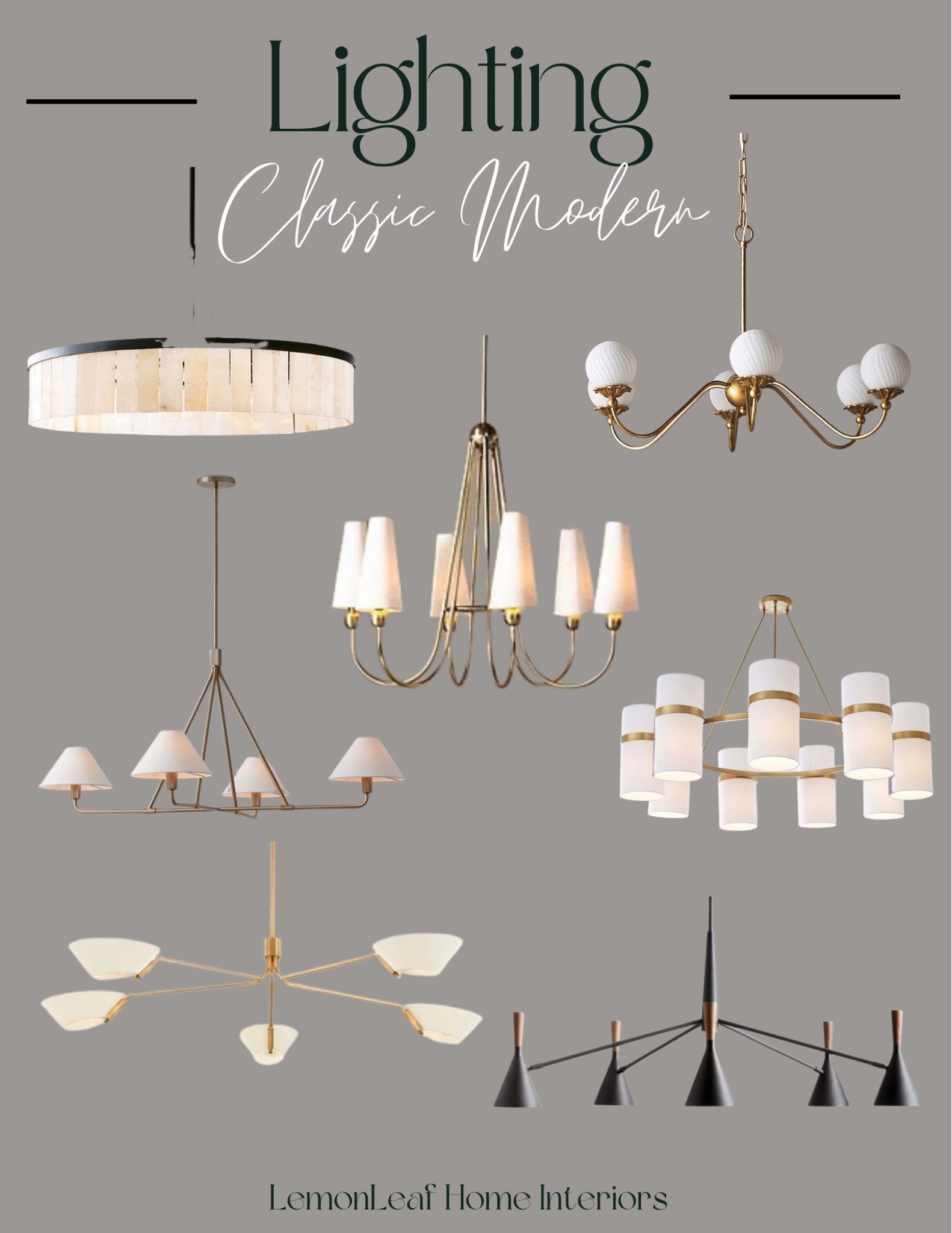 I love a classic modern line for lighting. Updated lines on the arms, materials, and shades give a modern fell to classic shapes. 



#LTKsalealert #LTKhome #LTKstyletip