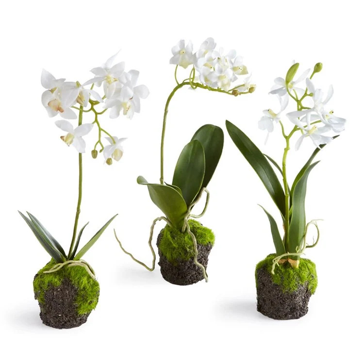 Faux Dendrobium Orchid Drop In - Single | Sissy Yellen Living