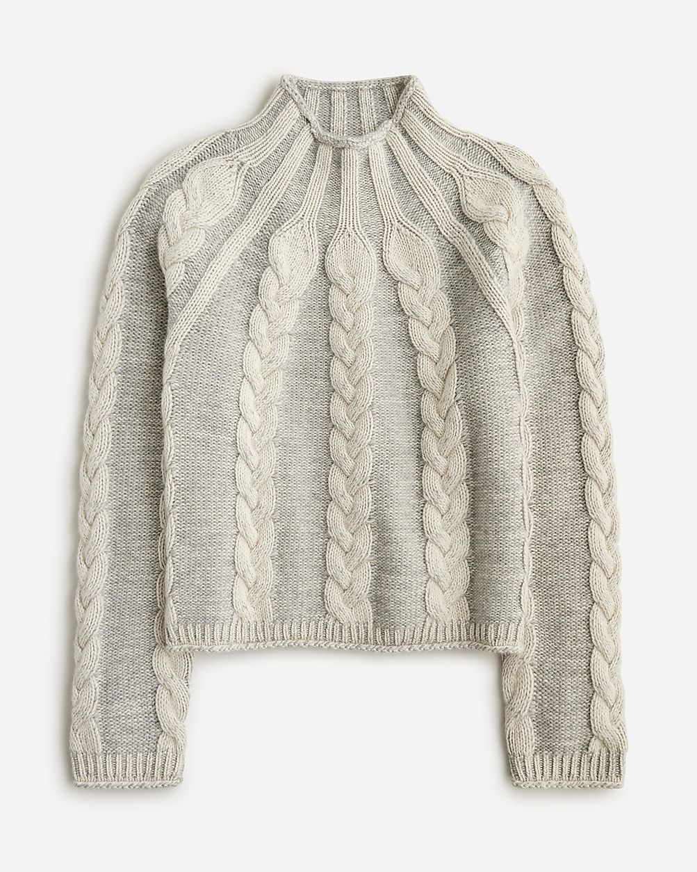 Collection cashmere cable-knit Rollneck™ sweater | J.Crew US
