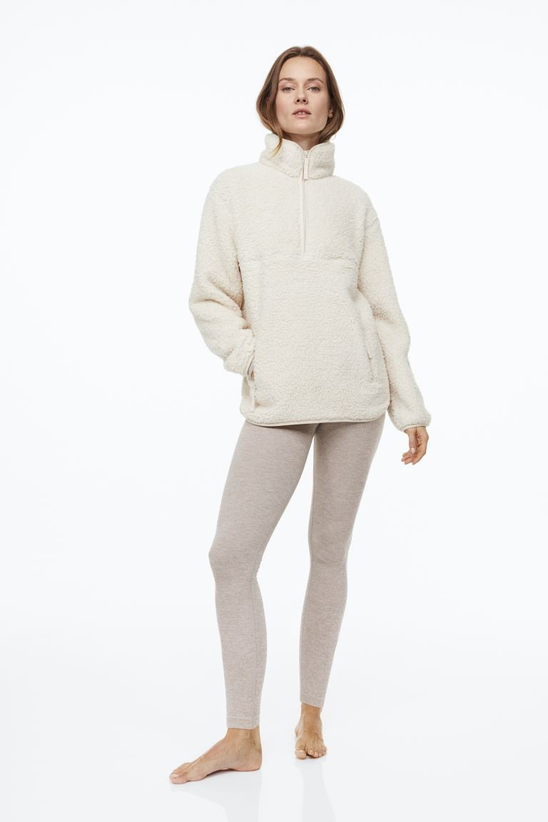 Half-zip Fleece Top | H&M (US + CA)