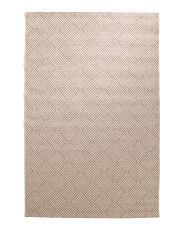 Made In Turkey Indoor Outdoor Geometric Area Rug | TJ Maxx