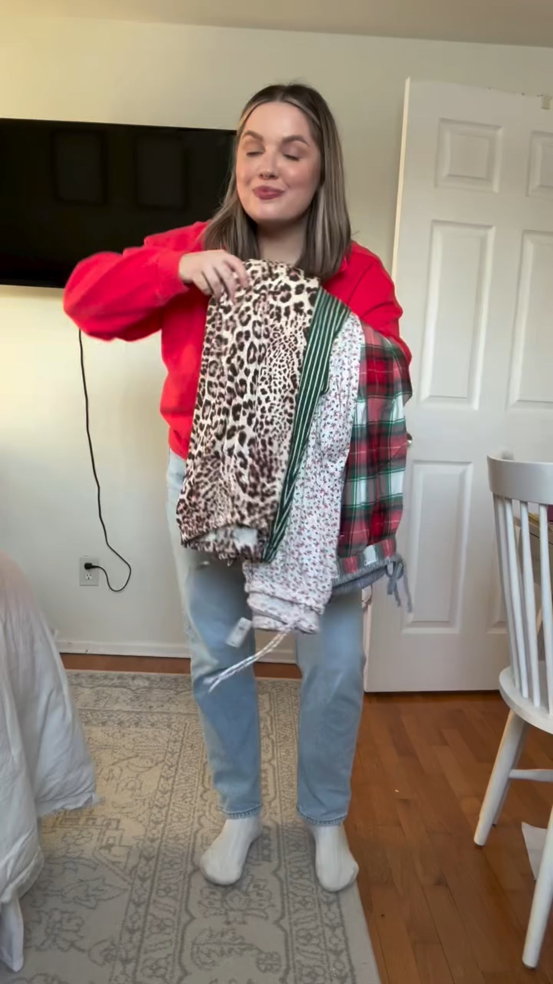 50% off the Holiday Season. 

I freaking love me some Christmas Jammies. And there’s something about putting on a cute matching set that truly feels like self care. You should try it.

** these sets run large IMO. You can see some of the bottoms look BIG that’s because I sized up to an XL. So, I would recommend staying TTS. 

Flannel // plaid // boxer // nightgown // robe // Christmas 




#LTKSaleAlert #LTKHoliday #LTKFindsUnder50