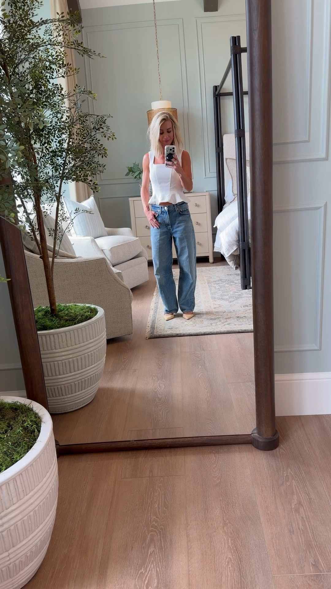 Work outfit.