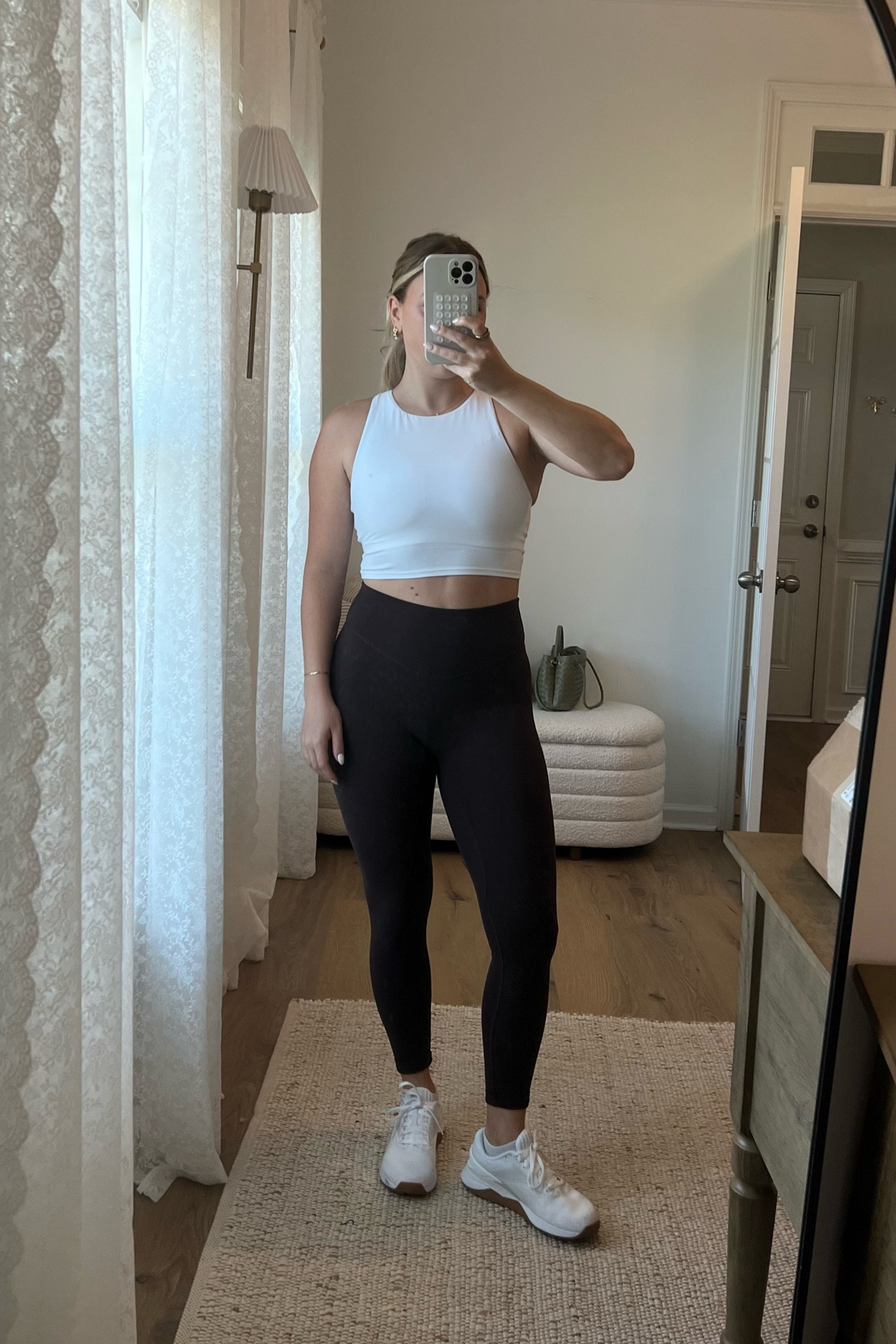 Workout outfit of the day!

Wearing a small in the top and leggings. 



#LTKfitness 

#LTKFindsUnder100 #LTKActive #LTKFitness