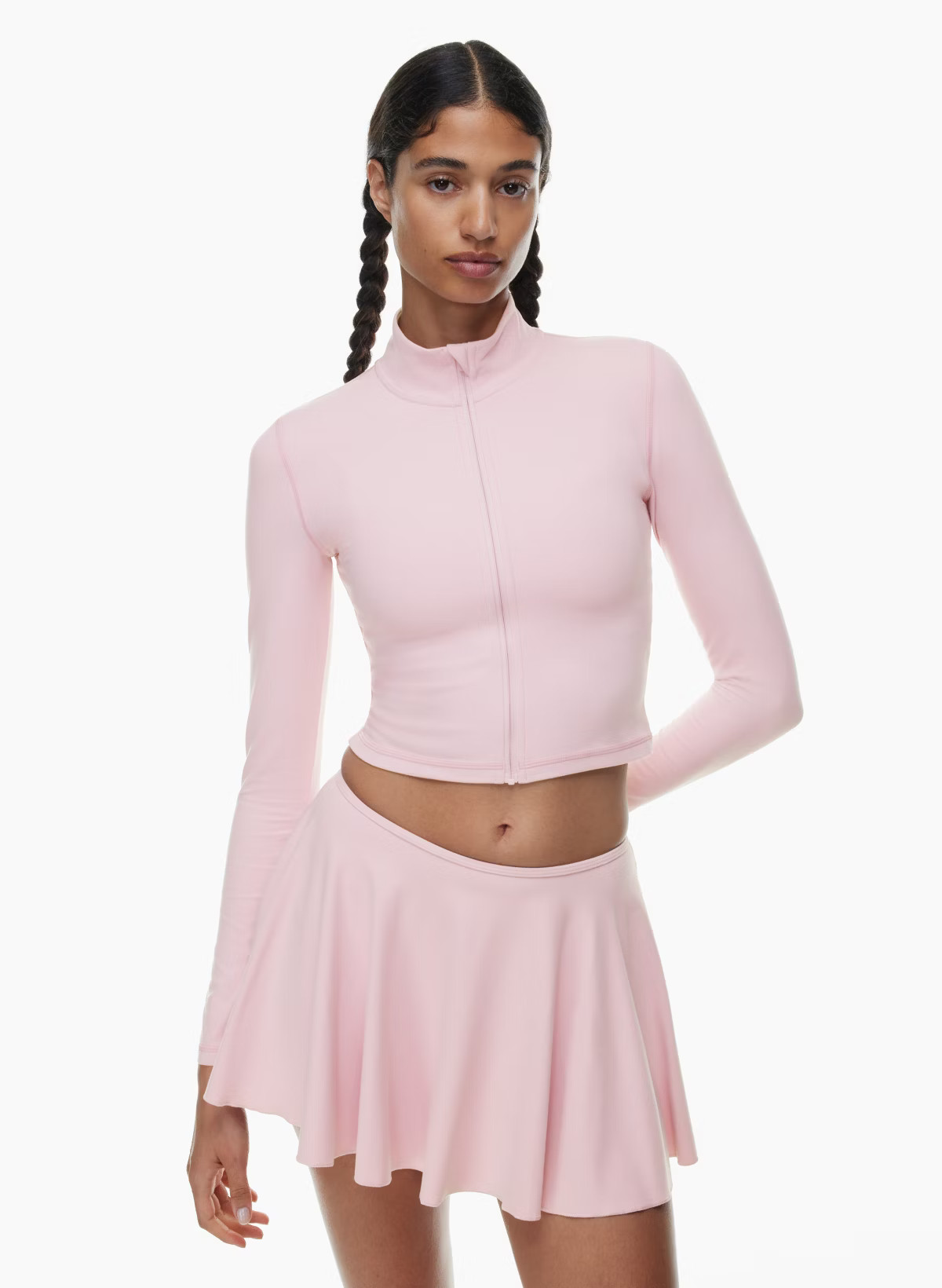 BUTTER LIMIT ZIP LONGSLEEVE | Aritzia