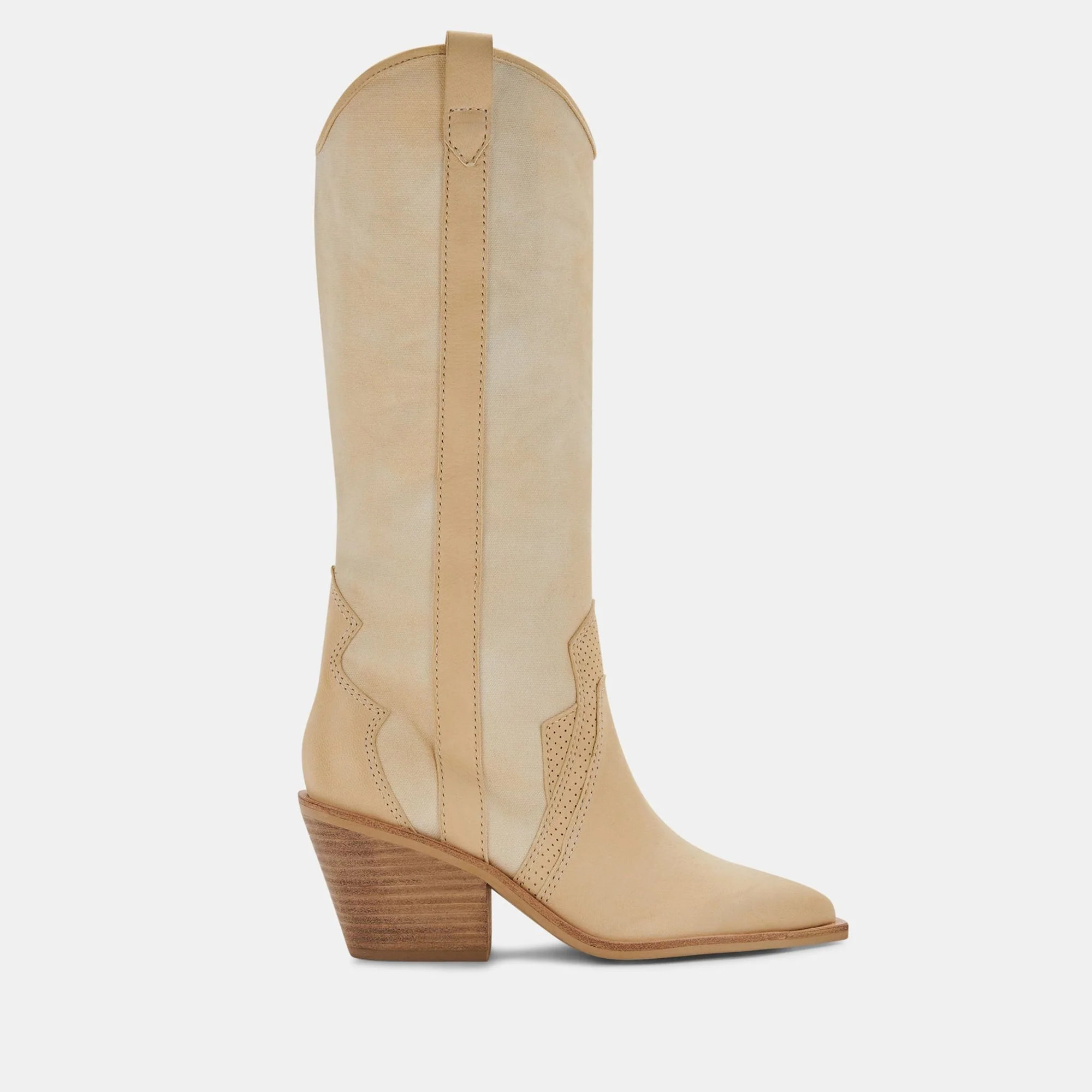 NAVENE BOOTS VANILLA NUBUCK | Shop Simon