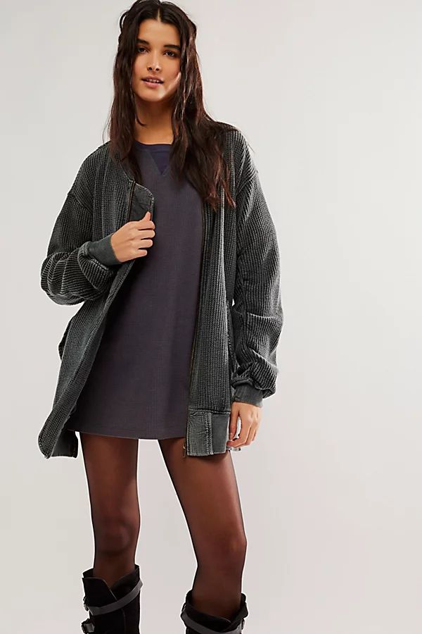 FP One Lupo Bomber Cardi | Free People (Global - UK&FR Excluded)