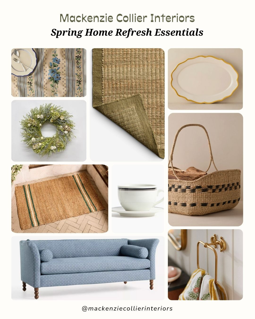 Curated spring home decor finds featuring light, airy accents, neutral tones, and seasonal details. These spring decor pieces are perfect for a simple home refresh without committing to anything overly seasonal. 

 #LTKSeasonal #LTKHome