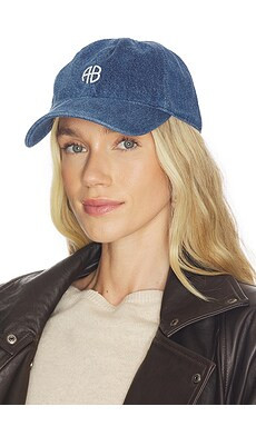 ANINE BING Jeremy Baseball Cap AB in Clean Indigo from Revolve.com | Revolve Clothing (Global)