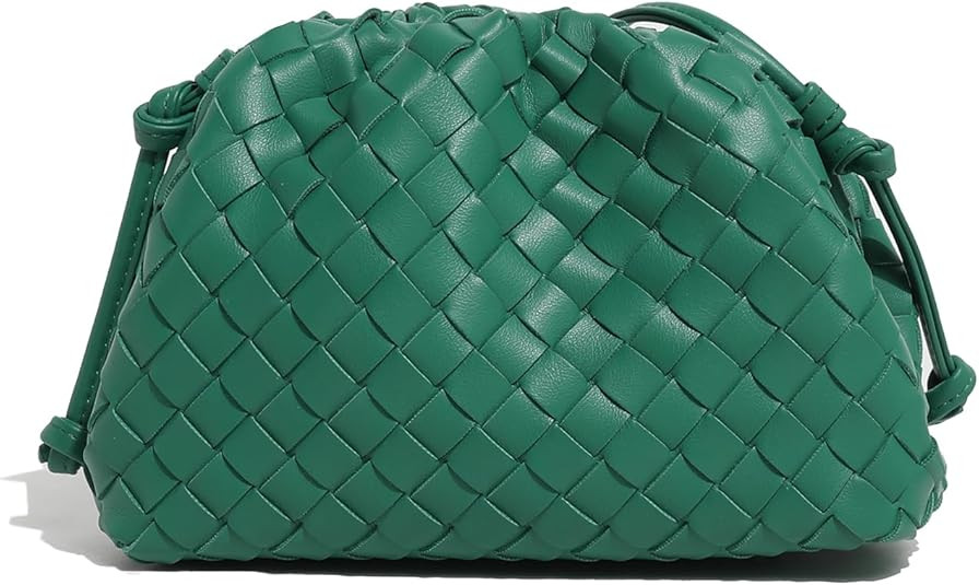 Huralona Dressy Pleated Vegan Leather Clutch Purse Super Soft Cloud Dumpling Clutch Bag for Women... | Amazon (US)