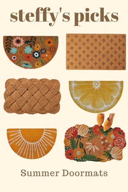 Favorite colorful summer doormats for the spring and summer season! 

#LTKSeasonal #LTKhome #LTKunder50