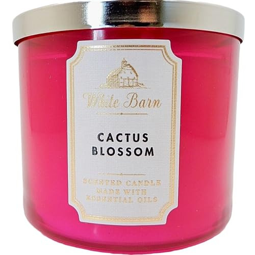 White Barn Bath and Body Works 3 Wick Scented Candle Cactus Blossom 14.5 Ounce | Amazon (US)