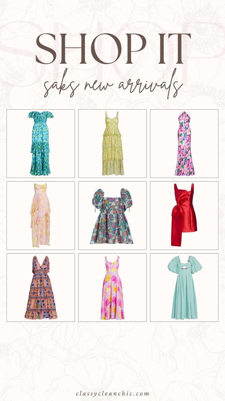 New arrivals from saks. Wedding guest dresses. Special occasion dresses.
use code FREESHIP
Ordered my usual small/2

#LTKwedding #LTKSeasonal #LTKparties