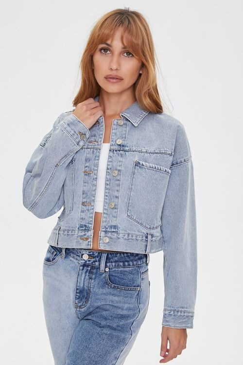 Cropped Denim Jacket | Forever 21 (US)
