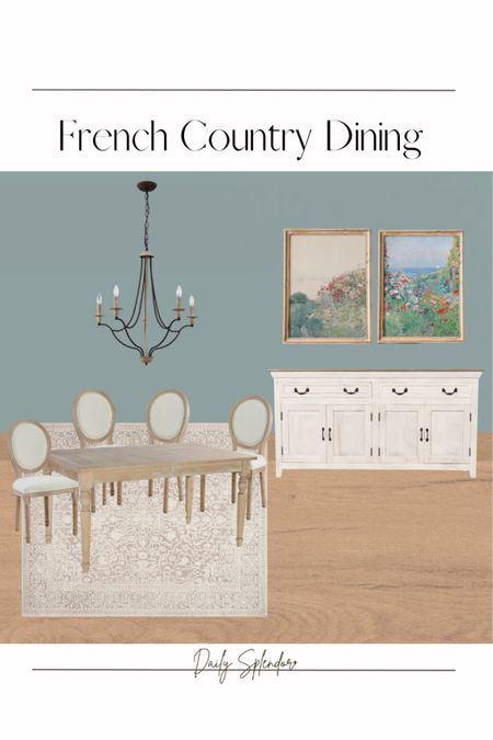 French Country Dining Room

Paint color: Oval Room Blue by Farrow and Ball 



Budget dining room, dining room chandelier, dining room buffet, sideboard, french country art prints, etsy print, Walmart home, Wayfair home, LVP flooring

#LTKhome #LTKstyletip #LTKfamily