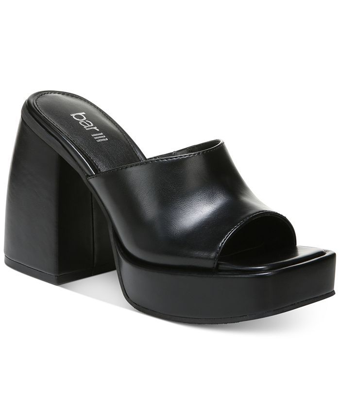 Bar III Women's Nessa Platform Dress Sandals, Created for Macy's & Reviews - Sandals - Shoes - Ma... | Macys (US)