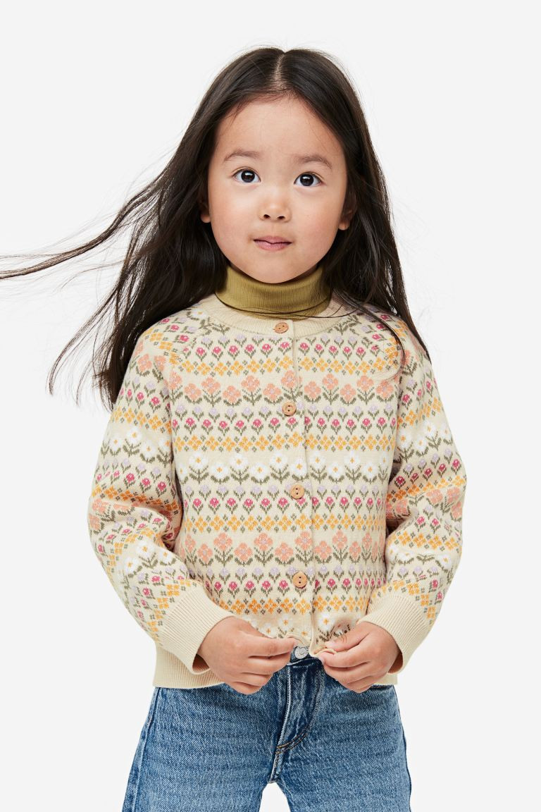 Jacquard-knit Cardigan | H&M (US + CA)