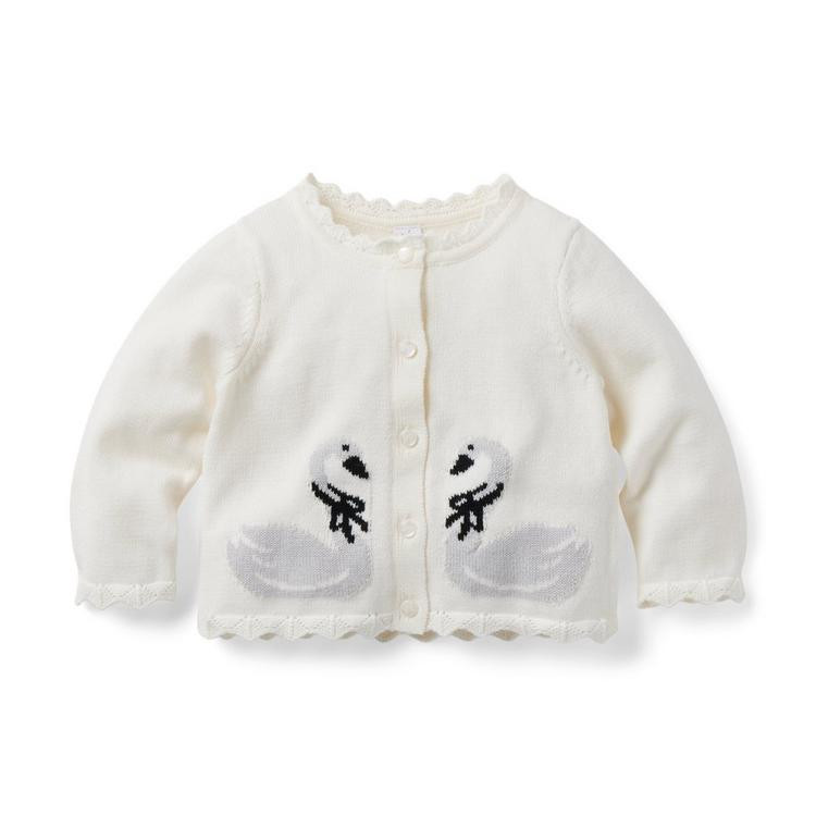 Baby Swan Cardigan | Janie and Jack