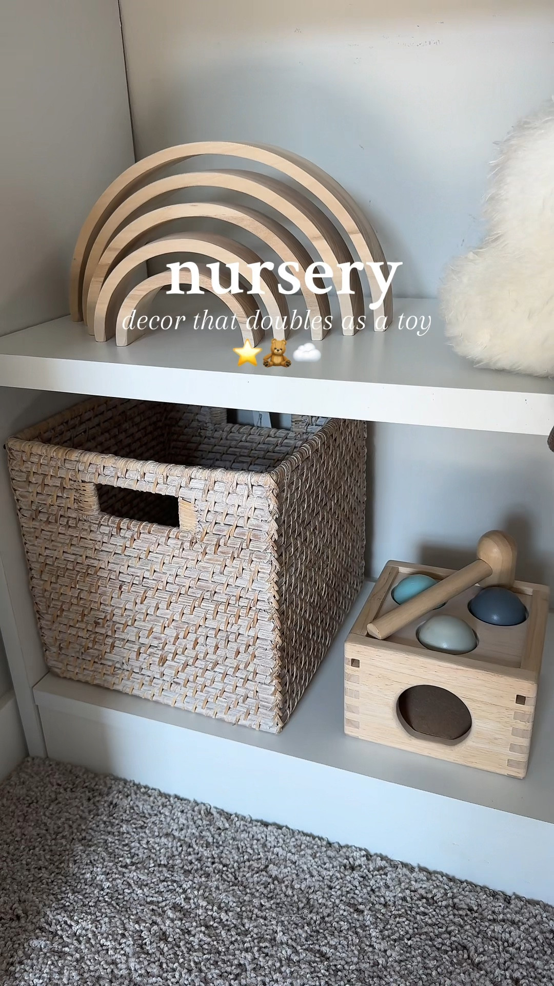 Nursery decor / toys 🧸🫶🏻

#LTKFindsUnder100 #LTKBump #LTKBaby