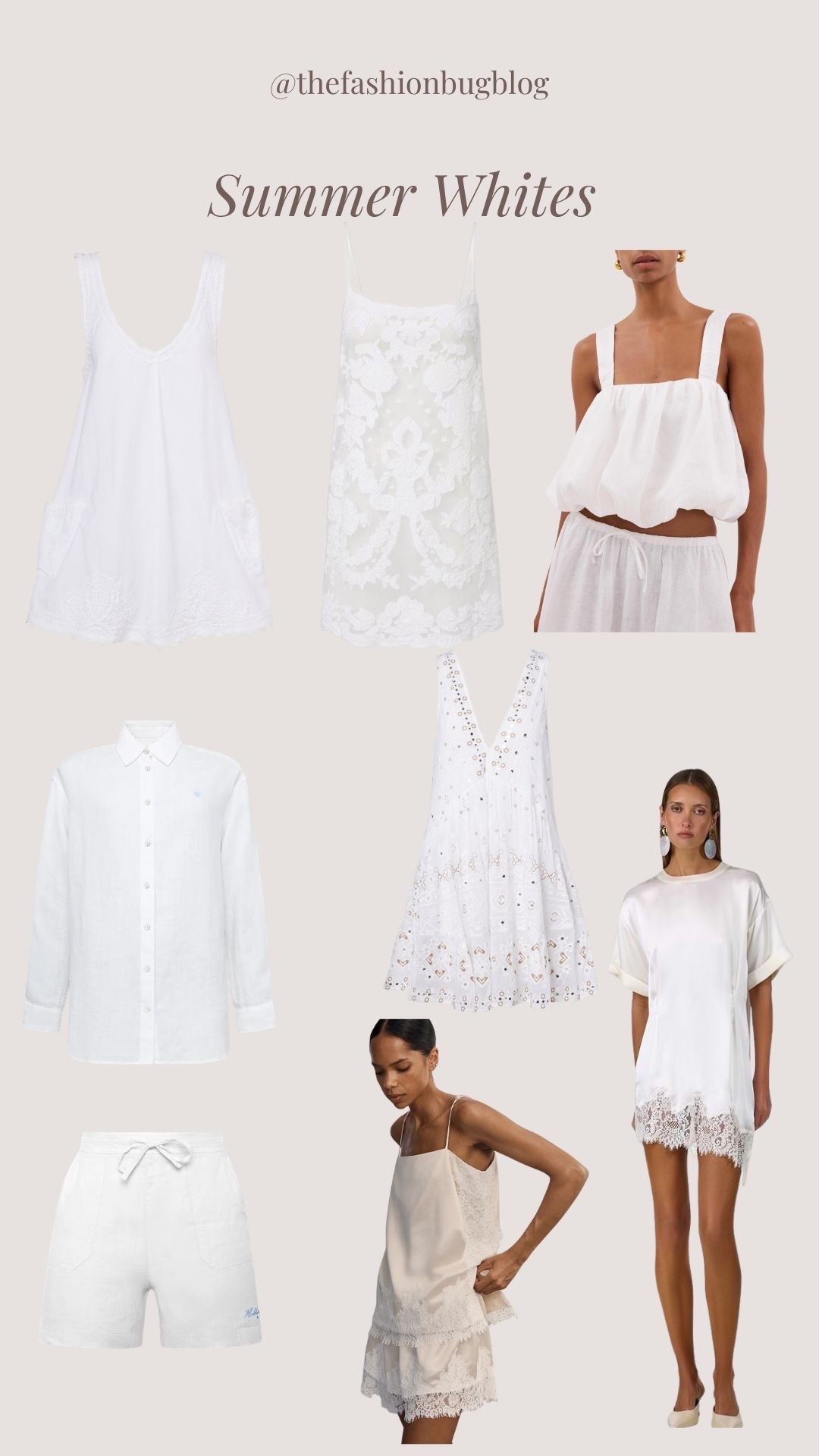 Summer whites edit