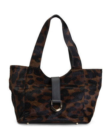 Made In Italy Leather Flap Tote | Handbags | Marshalls | Marshalls