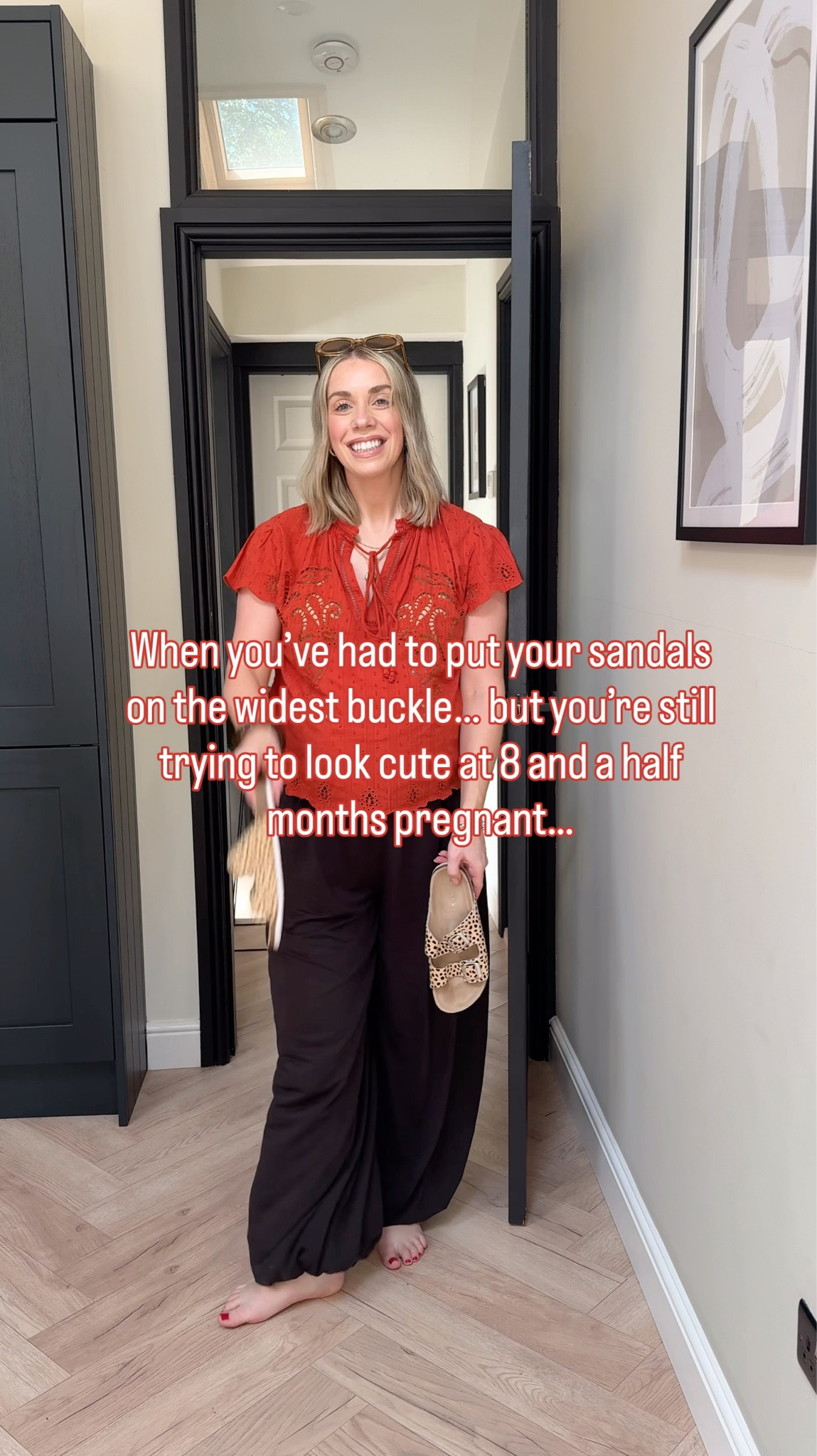 The best sandals for pregnancy 

#LTKstyletip #LTKmaternity #LTKsummer
