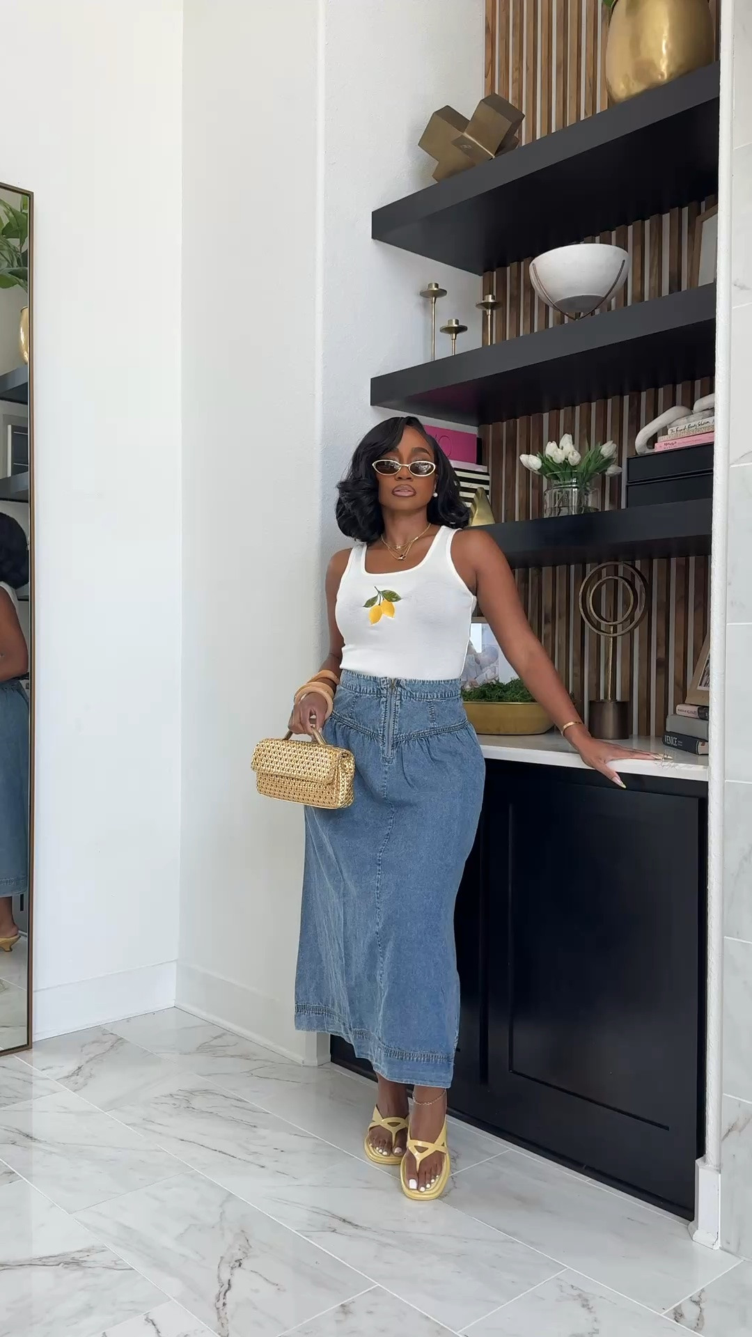 casual summer outfits ideal for daytime outings! Swap the tank for any top!

#LTKootd #LTKMidsize