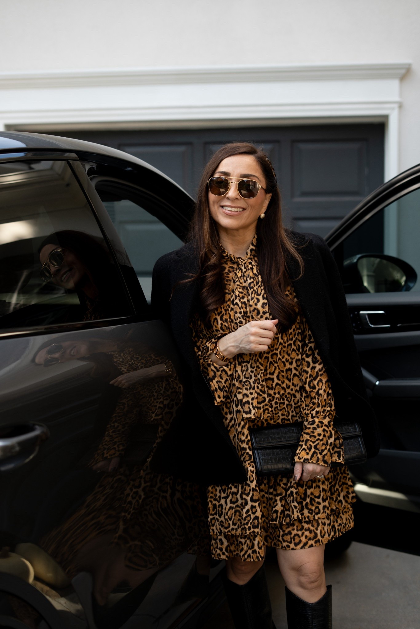 Restock alert!! This dress (& pretty much every leopard 🐆 dress) keeps selling out! I’m glad I’m not the only one who wants to live on the wild side! 🖤👏🏽 🐆 

#LTKHoliday #LTKPetite #LTKOver40