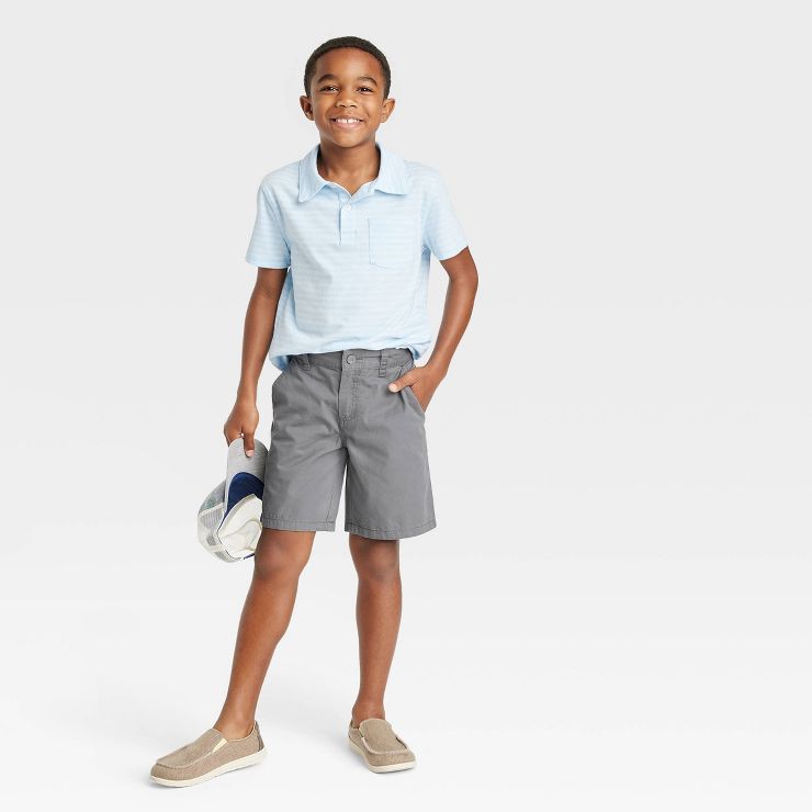 Boys' Flat Front 'At the Knee' Woven Shorts - Cat & Jack™ | Target