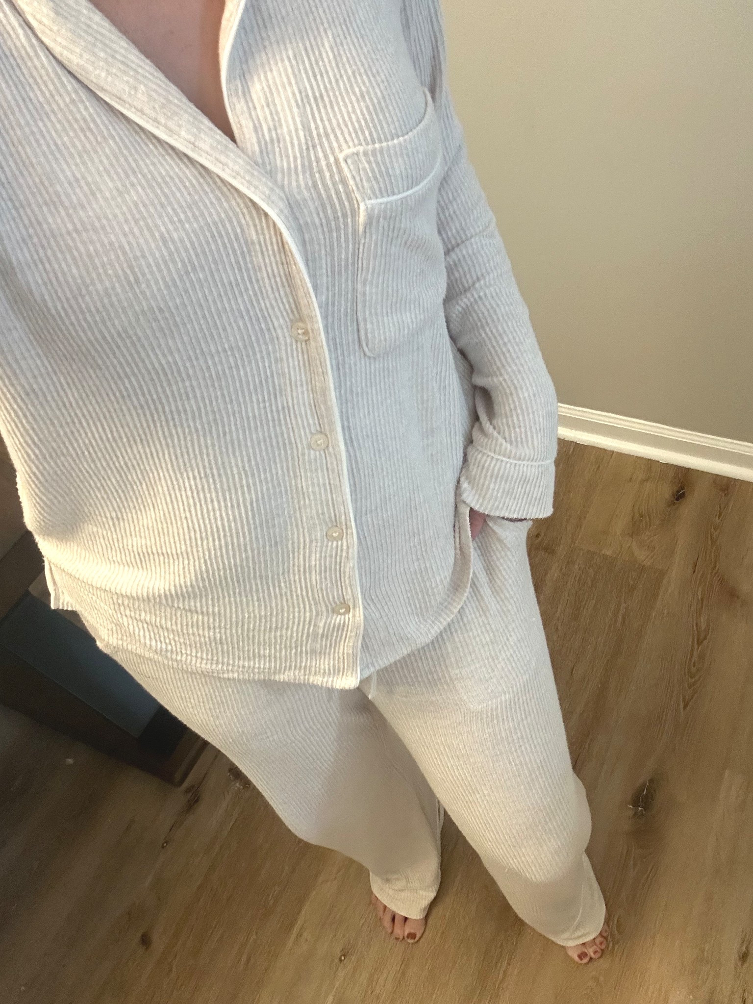 30% off pajamas for everyone?? Yes please! Wearing a size small! This cream color is gorgeous but pretty see through for the bottoms 🤪 still comfy cozy and I’m obsessed!
 
Pajamas, women’s pajamas, budget friendly, target finds, cream pajamas, gifts for her


#LTKFindsUnder50 #LTKSaleAlert #LTKHoliday