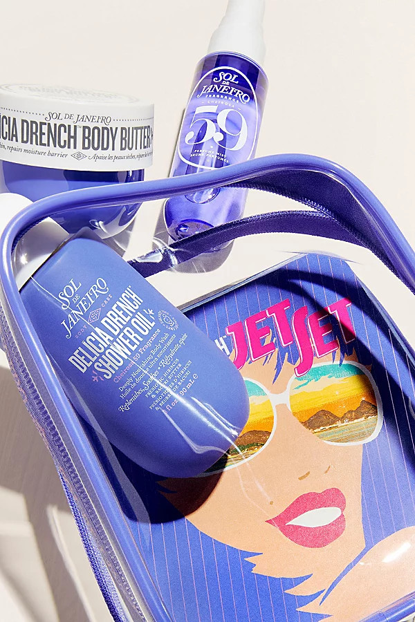 Sol de Janeiro Jet Set Travel Body Care Set in Delicia Drench at Urban Outfitters | Urban Outfitters (US and RoW)