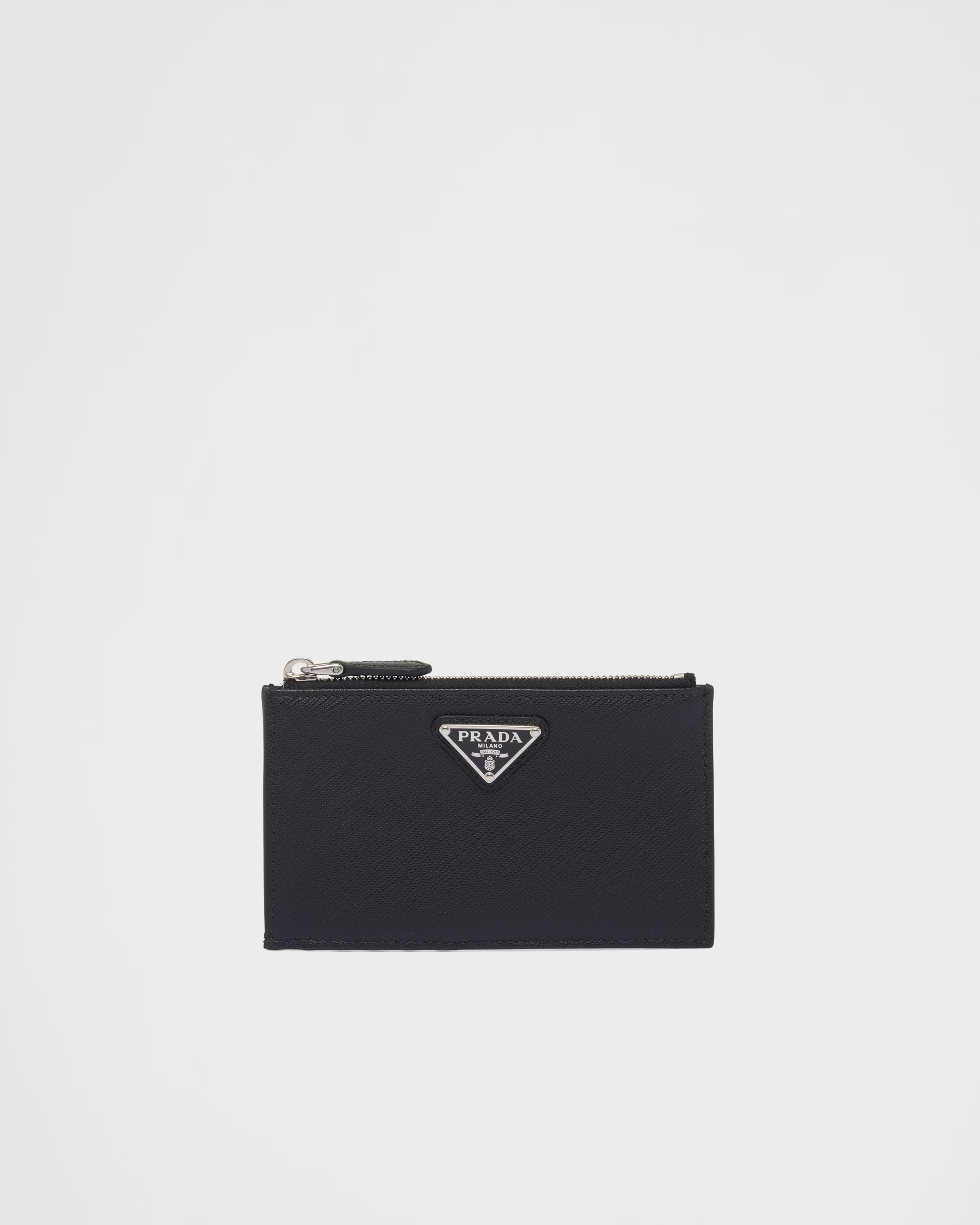 Saffiano leather card holder | Prada US