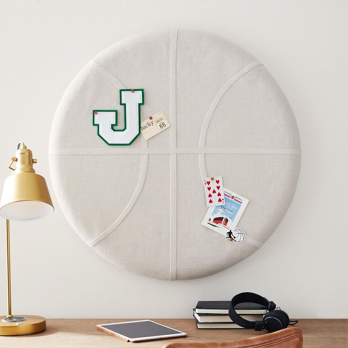 Basketball Pinboard (30") | Pottery Barn Teen