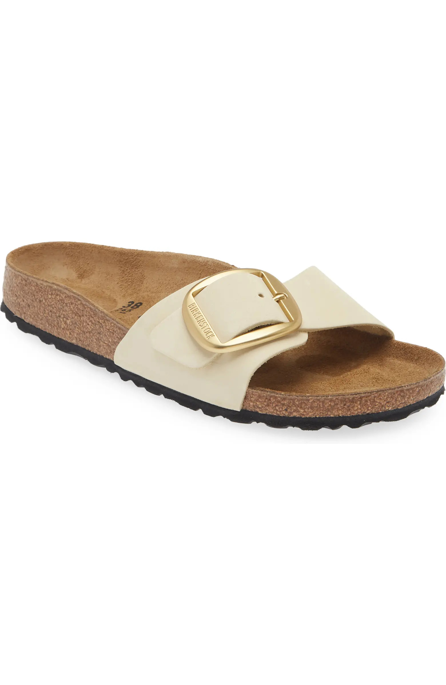 Birkenstock Madrid Big Buckle Slide Sandal (Women) | Nordstrom | Nordstrom
