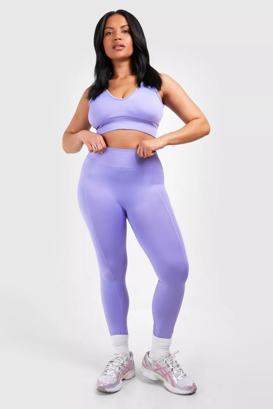 Plus Dsgn Studio Seamless Legging | Boohoo.com (NL)