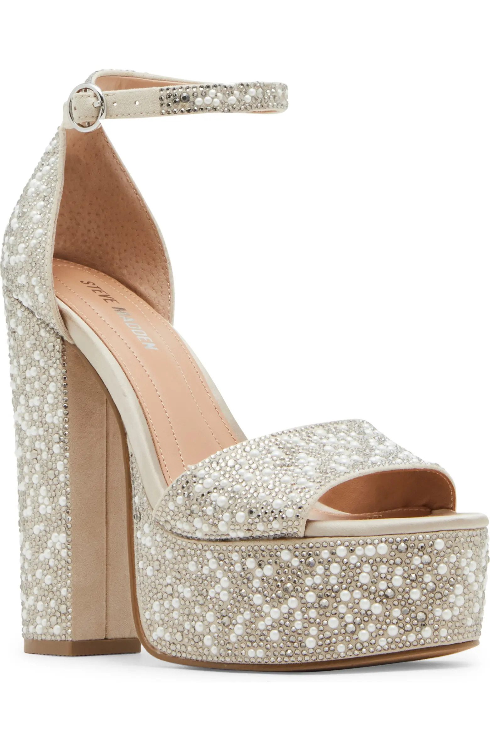 Glam Ankle Strap Platform Sandal (Women) | Nordstrom Rack