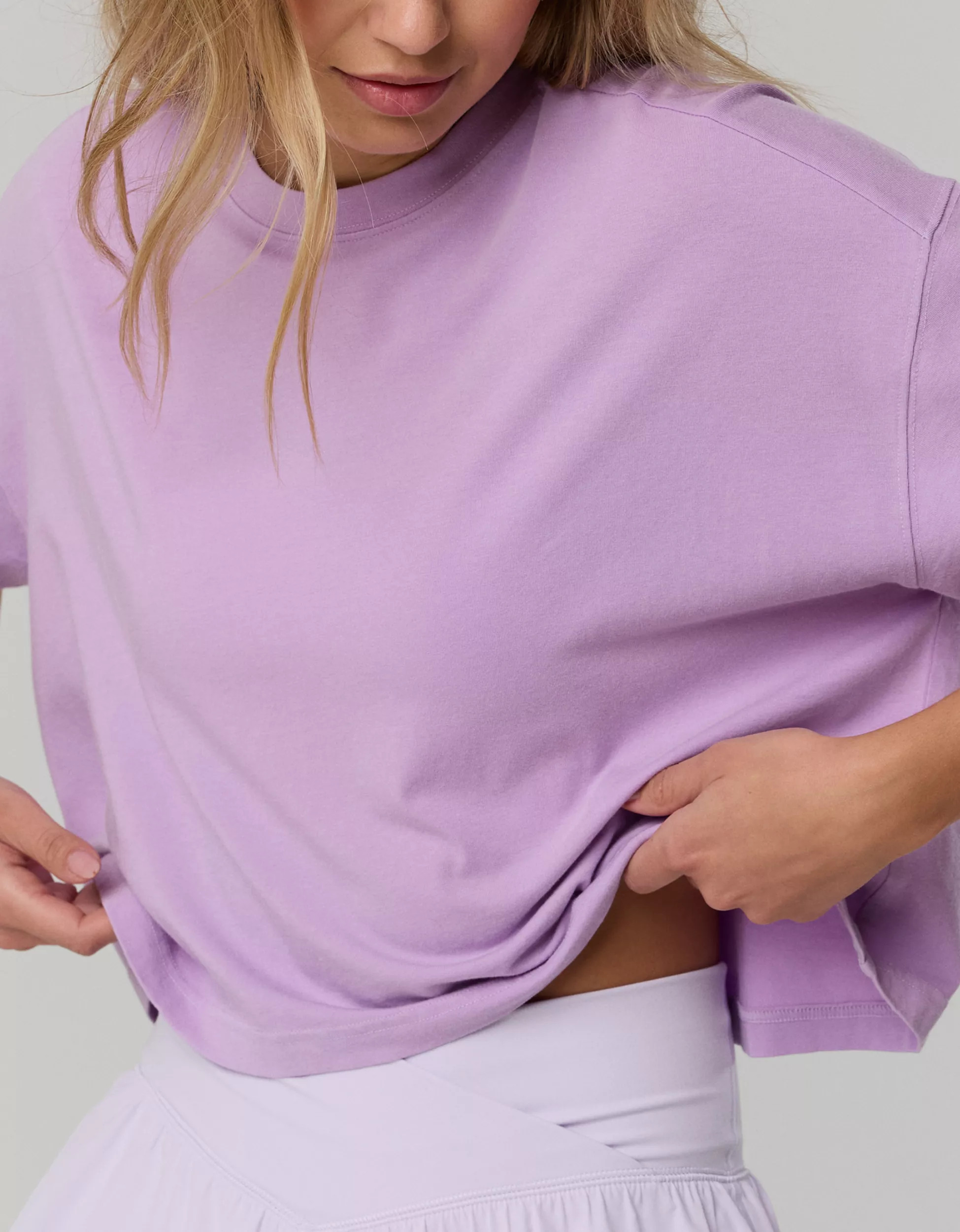 OFFLINE By Aerie Let's Stretch Cropped T-Shirt | Aerie