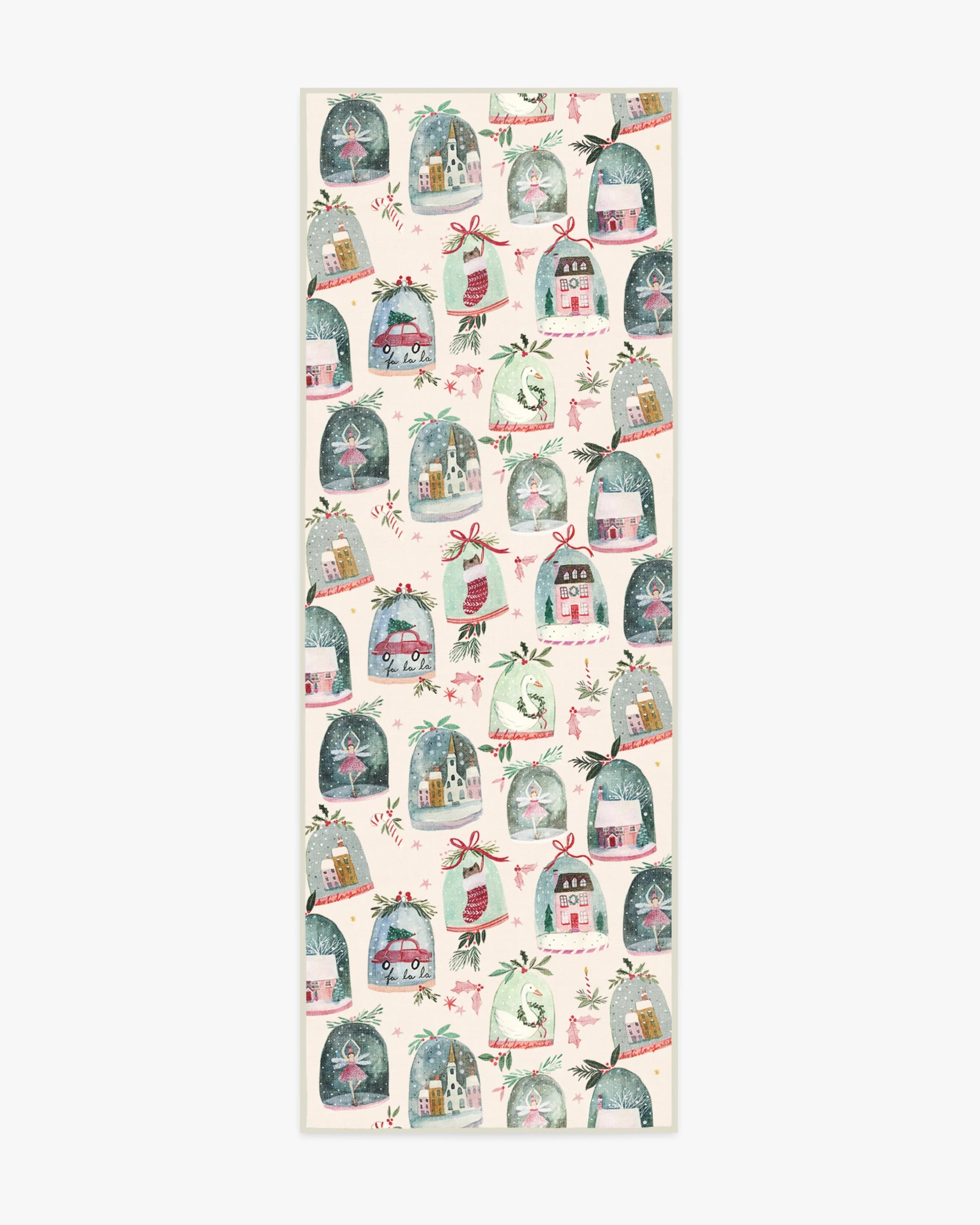 Snow Globes Cream Rug | Ruggable