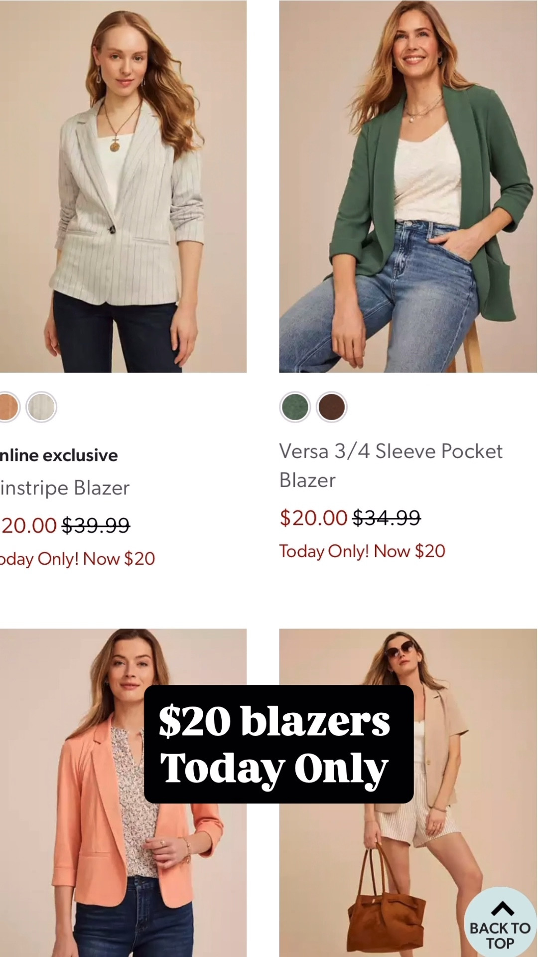 $20 blazers || Maurice’s || sale 

#LTKootd #LTKSaleAlert #LTKgrwm