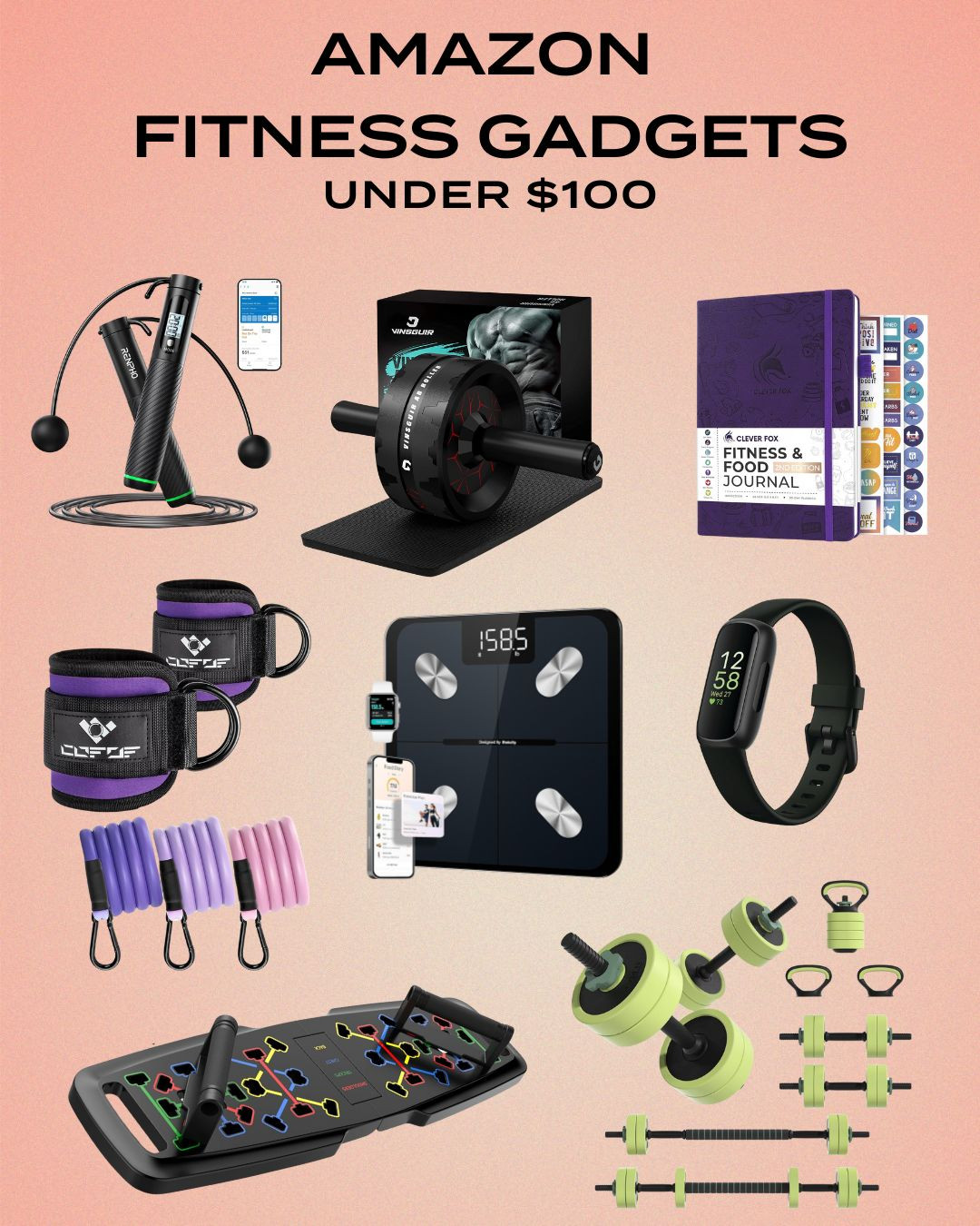 Fitness essentials under $100! 

#LTKActive #LTKFitness #LTKFindsUnder100